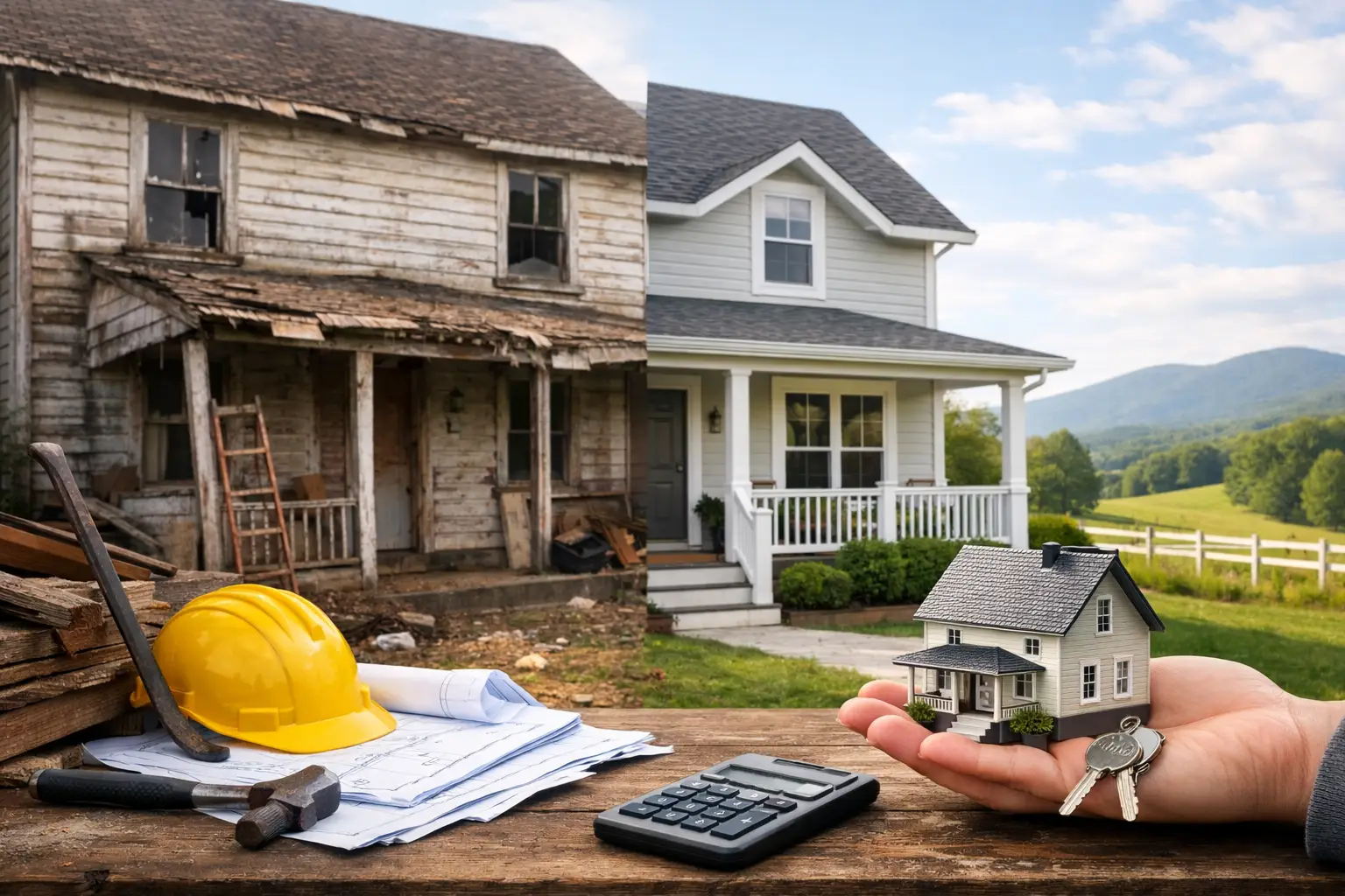 Renovation Loan for Fixer Upper Virginia