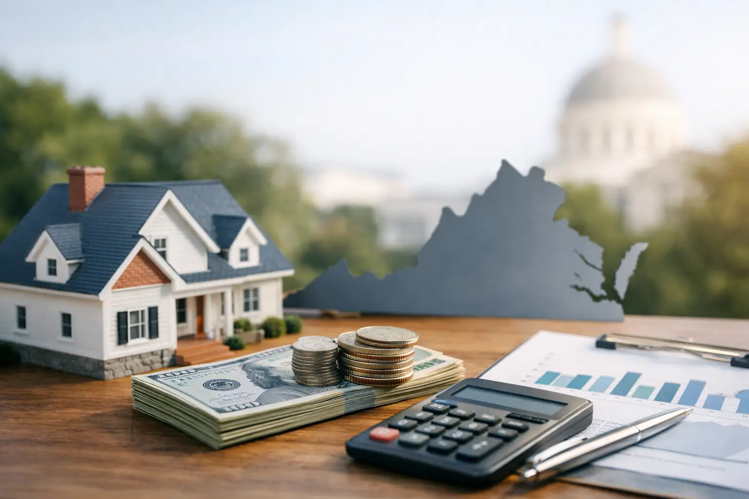 Virginia Refinance Savings Example Explained